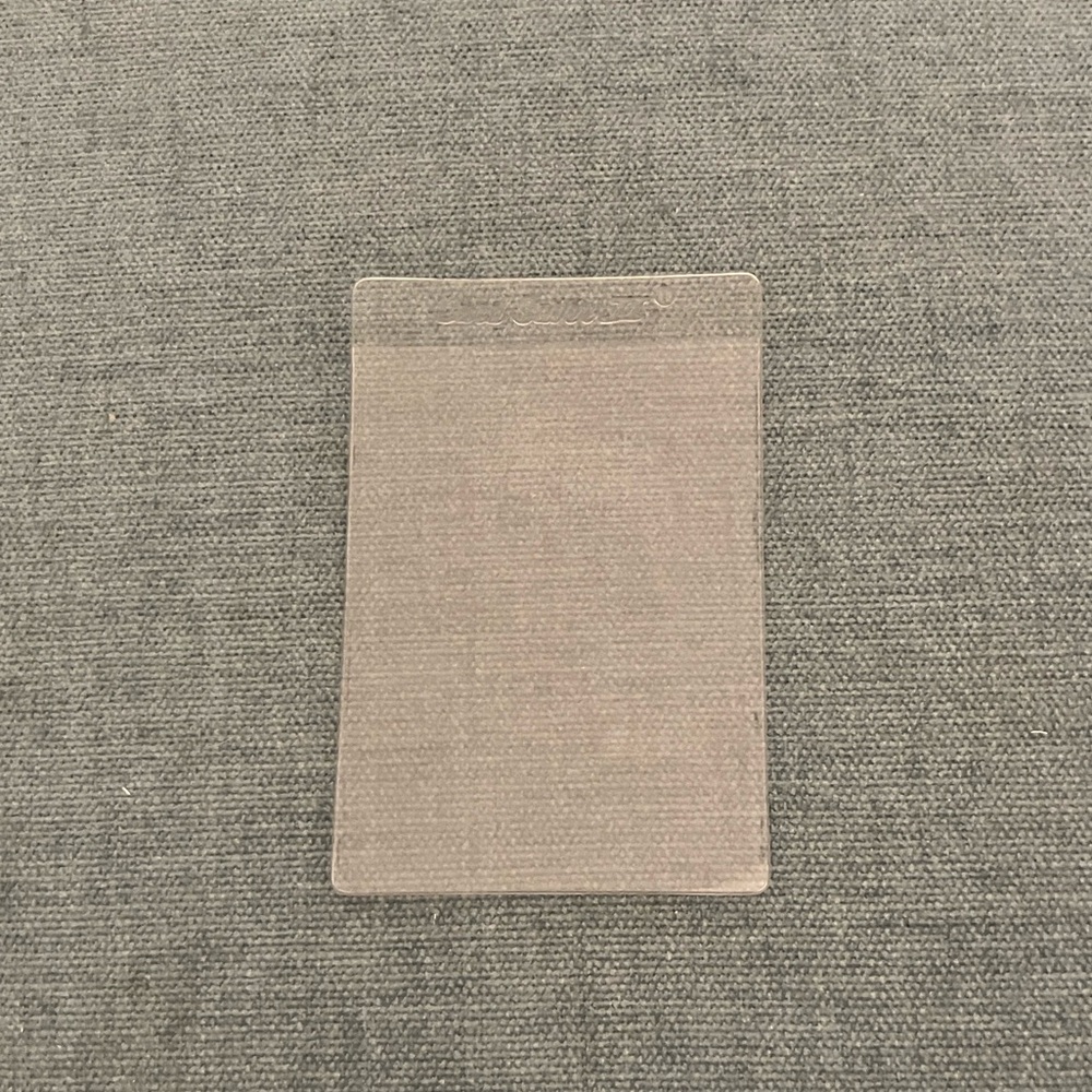 Plastic Baseball Card Trading Card Holder
